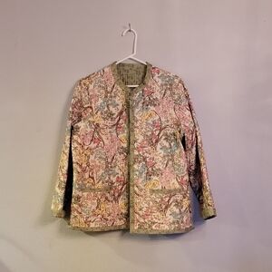 Floral Women's Reversible Jacket